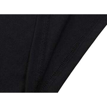 Berydress Women's Elegant Draped V Neck Knee Length Sheath Wedding Party Night Out Work Black Wrap Dress with 3/4 Sleeves (L, 6083-Black)