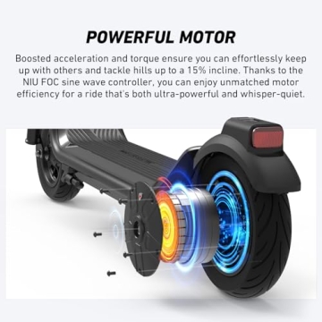 NIU KQi3 Pro Electric Scooter with 18 Mile Range