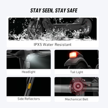 NIU KQi3 Pro Electric Scooter with 18 Mile Range