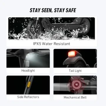 NIU KQi3 Pro Electric Scooter with 18 Mile Range