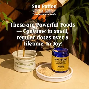 Sun Potion Reishi Mushroom Powder - Organic 100g