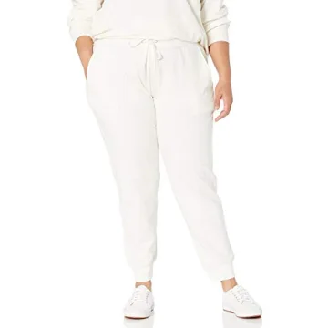The Drop Women's Grace Supersoft Stretch Jogger - Ivory