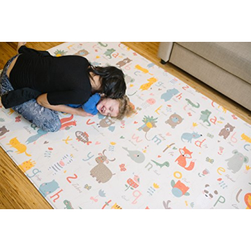 Large Waterproof Reversible Baby Play Mat Safe Durable