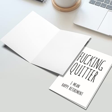 Funny Retirement Card - Hilarious Gift for Him/Her