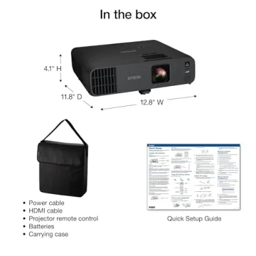 Epson EX11000 Laser Projector - 4,600 Lumens, Wireless, 1080p