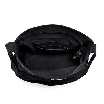 Versatile Canvas Messenger Bag for Men and Women