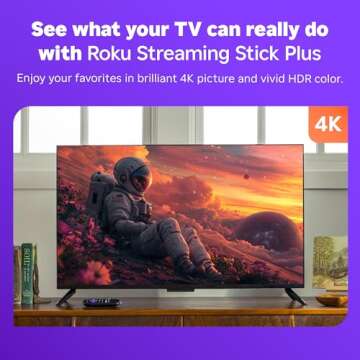 Roku Streaming Stick Plus 4K HDR Device with Remote