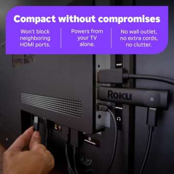 Roku Streaming Stick Plus 4K HDR Device with Remote