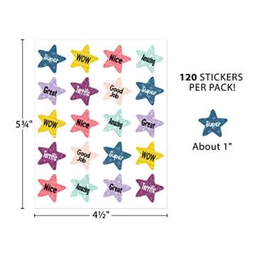 Oh Happy Day Star Rewards Stickers - 120 Stylish Designs