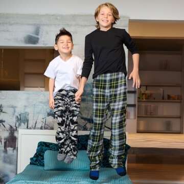 Mad Dog Boys Pajama Pants - Soft Fleece Set for Kids
