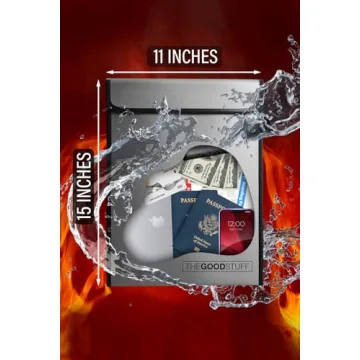 Fireproof Waterproof Document Bag - Perfect for Legal Size Papers