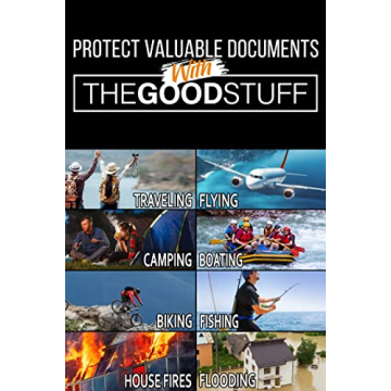 Fireproof Waterproof Document Bag - Perfect for Legal Size Papers