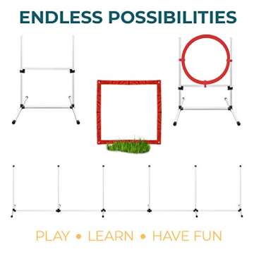 CHEERING PET Dog Agility Training Equipment for All Dogs