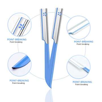 Precision Eyebrow Trimmer Set for Men & Women - 5PCS