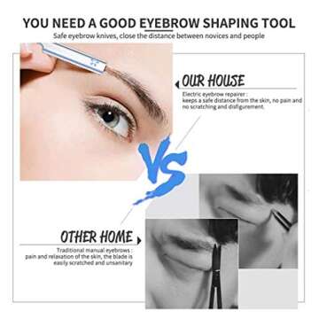 Precision Eyebrow Trimmer Set for Men & Women - 5PCS