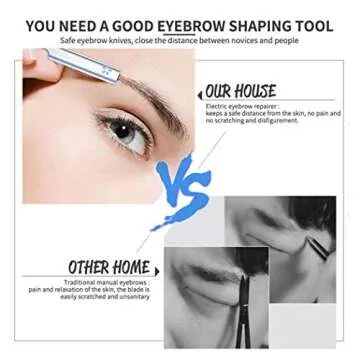 Precision Eyebrow Trimmer Set for Men & Women - 5PCS