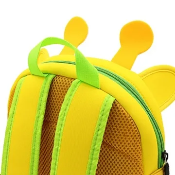 Hipiwe Cute Neoprene Toddler Backpack for Preschool Kids