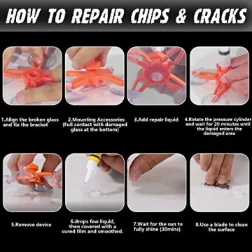 WD-40 Windshield Repair Kit for Quick Chip Repair
