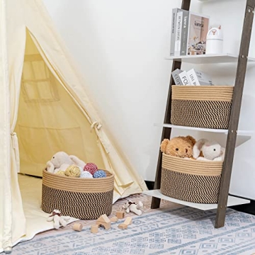 CubesLand Woven Storage Baskets - Stylish Organization Solution