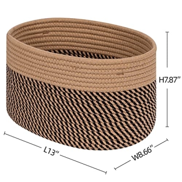 CubesLand Woven Storage Baskets - Stylish Organization Solution