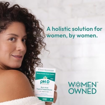 pH-D Boric Acid Moisturizing Suppositories - Vaginal Care