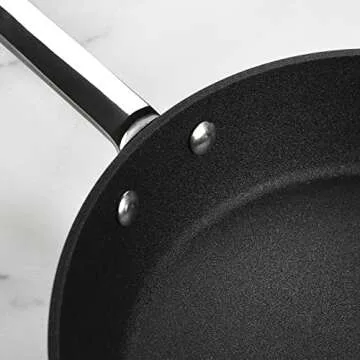 Scanpan Stratanium+ Nonstick Stainless Steel 9.5 & 11" Fry Pan Skillet Set - Maitre D' - Made in Denmark
