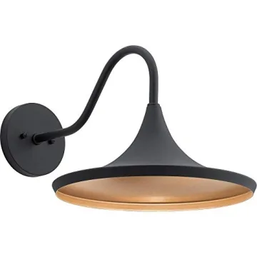 Kichler 59029BKTLED Elias Outdoor Wall Sconce in Textured Black