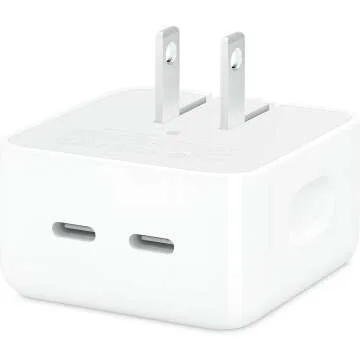 Apple 35W Dual USB-C Compact Power Adapter