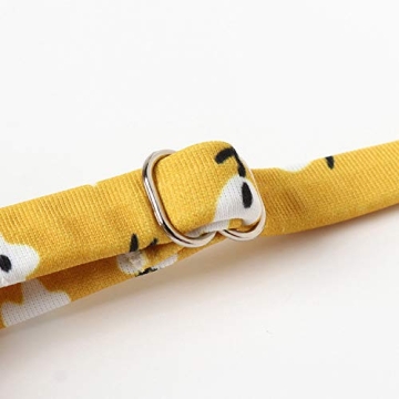 MOOSLOVER Women's Shirred Bandeau Bikini Top High Waisted Bottom 2 Piece Swimsuits Bikini Set(S,Yellow)