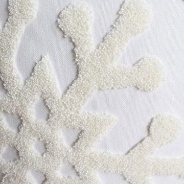 Elife 18x18 Winter Snowflake Throw Pillow Cover