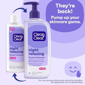 Clean & Clear 2-Pack Face Cleansers for Energized Skin