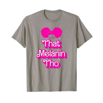 That Melanin Tho New Pink Design REAL Black Owned Business T-Shirt