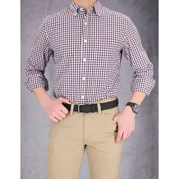 Timberland Men's 35mm Classic Buckle Leather Belt for Jeans