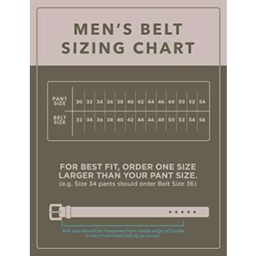 Timberland Men's 35mm Classic Buckle Leather Belt for Jeans