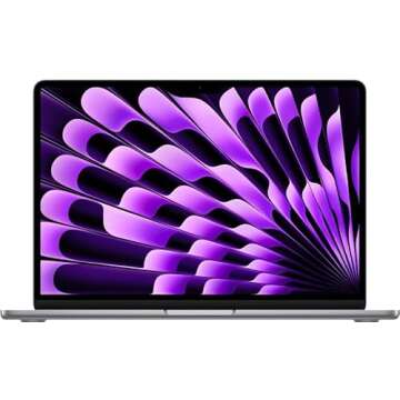 2022 Apple MacBook Air with Apple M2 Chip (13-inch, 16GB RAM, 256GB SSD Storage) (QWERTY English) Sp...