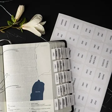 DIVERSEBEE Bible Tabs - Easy to Apply & Beautiful Colors
