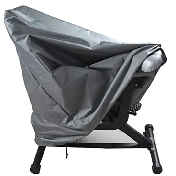 Mini Lustrous Exercise Bike Cover for Stationary Bikes, Gray