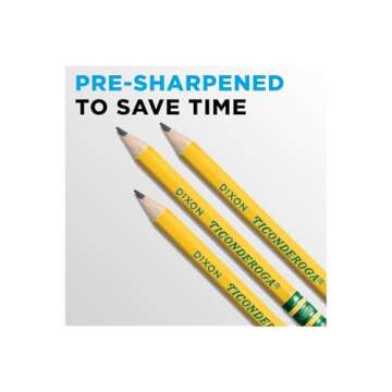 Ticonderoga Mini Pencils for Kids - 72 Pack, Perfect Size