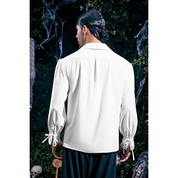 Medieval Pirate Shirt for Men - Perfect for Cosplay & More