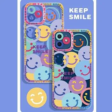 Cute Smile Face Phone Case for iPhone 13 Pro Max - Trendy