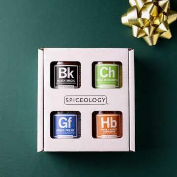 Spiceology - 4-Pack Signature Series - Smoky Honey Habanero & More - Grilling Spices Gift Set
