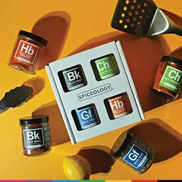 Spiceology 4-Pack Signature Series Seasonings for Gifting