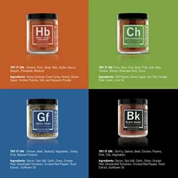 Spiceology 4-Pack Signature Series Seasonings for Gifting