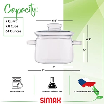 Simax Simmer Pot for Elegant Cooking and Serving