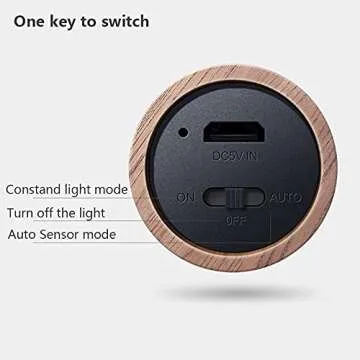Chilvane Night Light Motion Sensor Light Indoor Led Magnetic Auto Portable No Plug Lamp USB Charge for Wall Hallway Wardrobe Table Stairwell Cabinet Bedroom Kitchen etc
