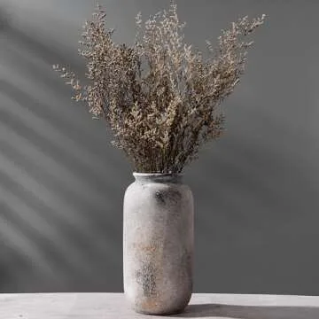 Vaseking 11.5 Inch Ceramic Vintage Farmhouse Vase