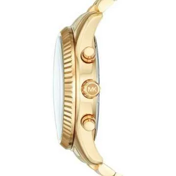 Michael Kors Lexington Stainless Steel Chronograph Watch