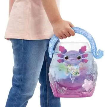 Goliath Animagic Let's Glo Axolotl Bubble Reef Toy