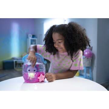 Goliath Animagic Let's Glo Axolotl Bubble Reef Toy
