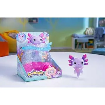 Goliath Animagic Let's Glo Axolotl Bubble Reef Toy